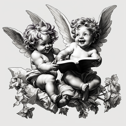 Cherubs at Play Design by MasaToki ⛩️ 正時