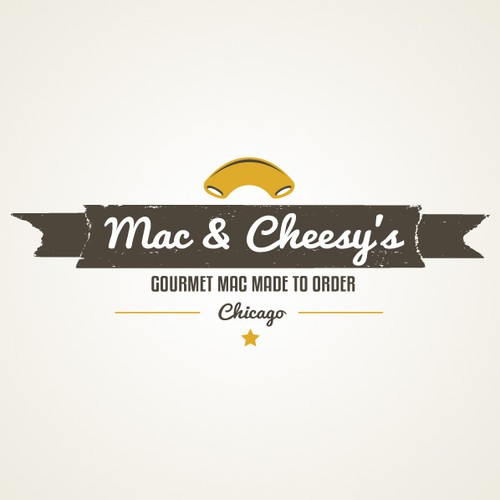 Mac & Cheesy's Needs a Logo! Gourmet Mac and Cheese Shop Design by Natalie Downey