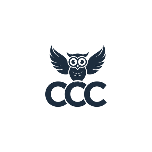 Business service logo with owl symbol Design by Urhino™