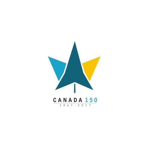Community contest: Design Canada’s 150th birthday logo! Design by sougatacreative