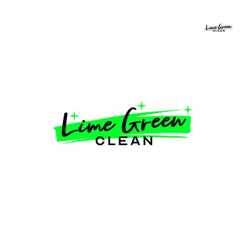 Lime Green Clean Logo and Branding Réalisé par Aditya Akbar