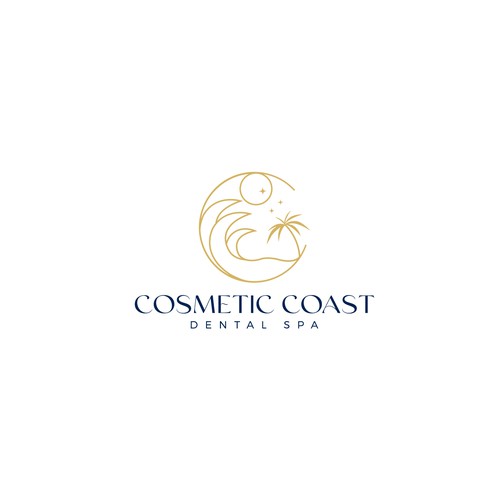 Design old money aesthetic for boutique cosmetic dental office located on the coast on NC Design by ExclusiveDGN