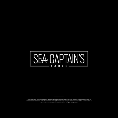 Sea Captain's Table Logo Design Design by adwar std.