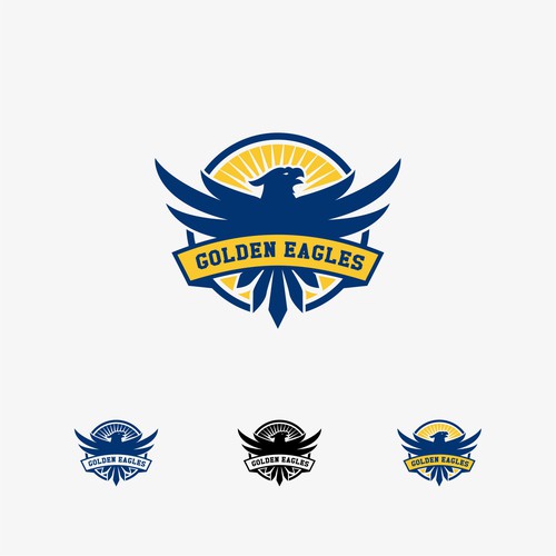 Basketball Team Logo for the 'Golden Eagles' (fast-tracked contest)! Design réalisé par lrasyid88