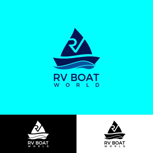 Quest for the Best RV (and boat) Logo Design by helixdesign9