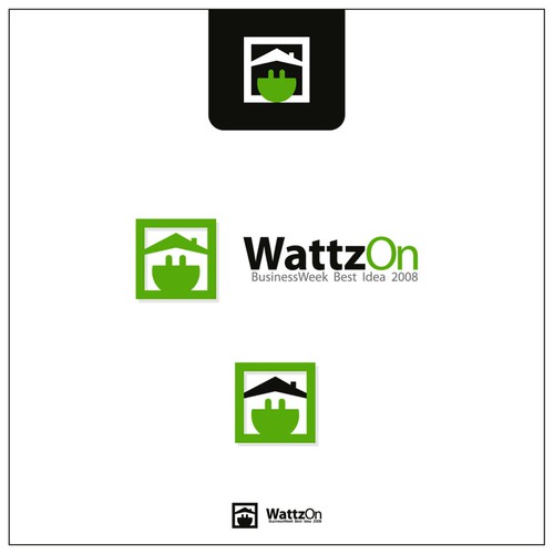 Help WattzOn (BusinessWeek Best Idea 2008) with a new logo Design by staticdesign