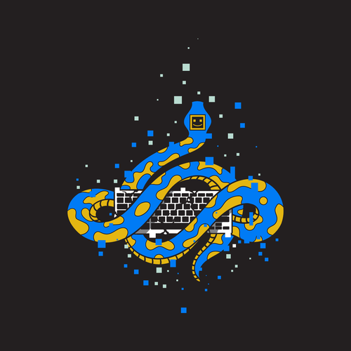 Design a Python language themed T-Shirt you would buy Design by abiedt