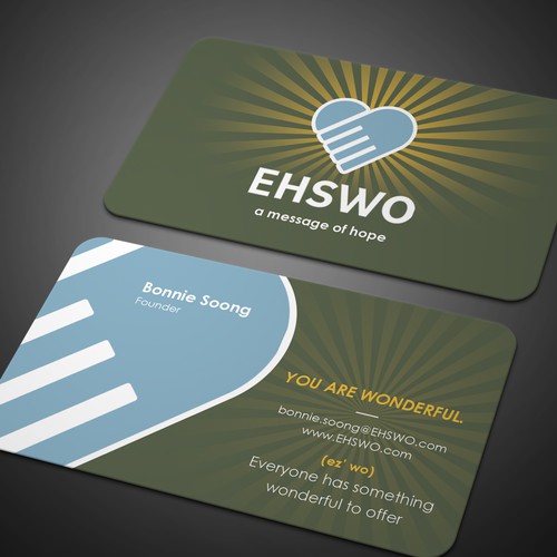 A Cool, Fun Business Card That's Not Really A Business Card - Have fun with this!!!  EHSWO.com Design von CurveSky™ ☑️