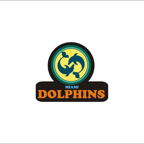 99designs community contest: Help the Miami Dolphins NFL team re-design its logo! Design réalisé par DSP99