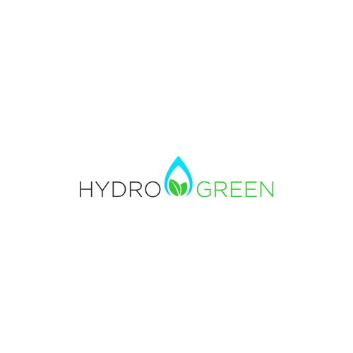 Sleek bold logo for hydroseeding company water droplet/grass Design by SUBJECT PREDIKAT