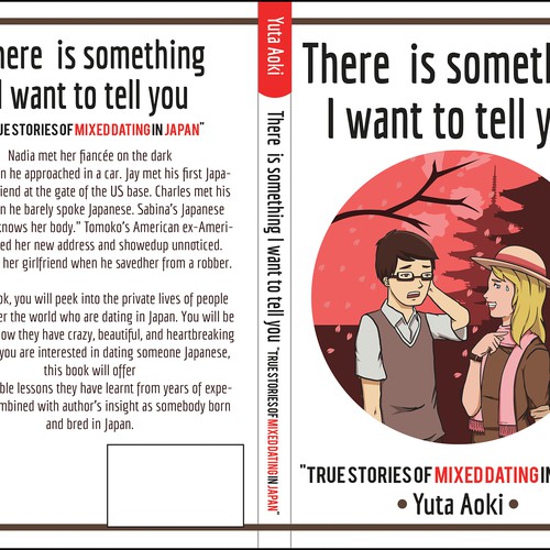 Fun, Illustration-based Book Cover Design for Dating Stories! Design by Luxe