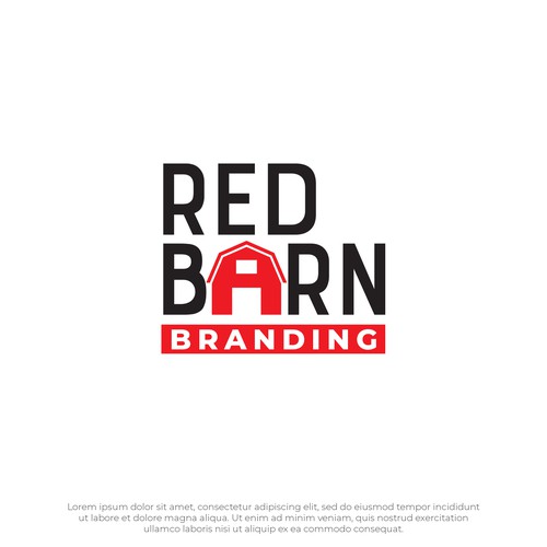 Red Barn without the Farm Design by James®