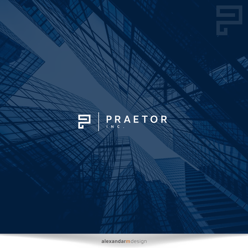 New law firm needing an innovative and non traditional logo (Praetor Inc.) Design réalisé par alexandarm