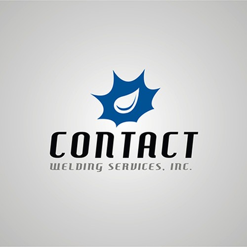 Logo design for company name CONTACT WELDING SERVICES,INC. デザイン by Bz-M