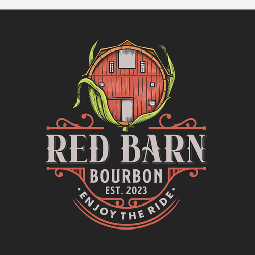 Powerful Logo for our new Bourbon to raise money for Charity in honor of our Dad! Design by KarmaXProject