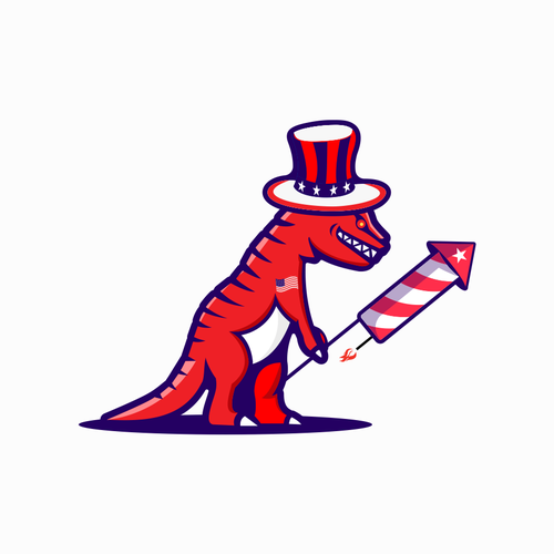 PIXSIA™さんのFourth of July Themed Logoデザイン