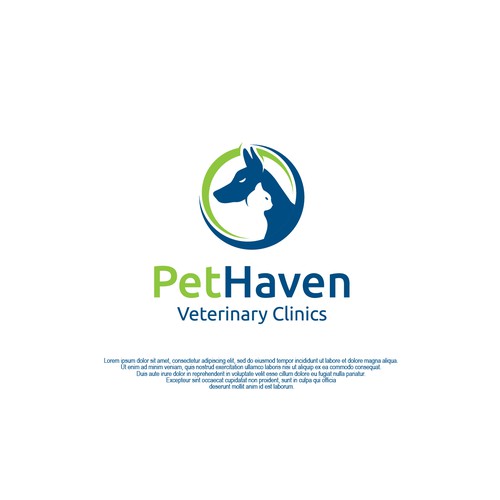 PetHaven Veterinary Clinics Logo Contest Design by dmned