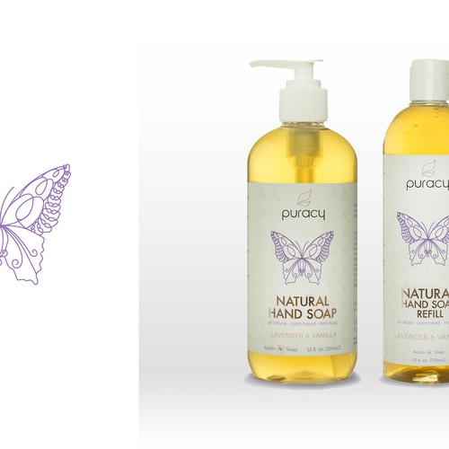 Create Whimsical Line Art Illustration for Organic Soap & Lotion Company Design by Pierre Ester