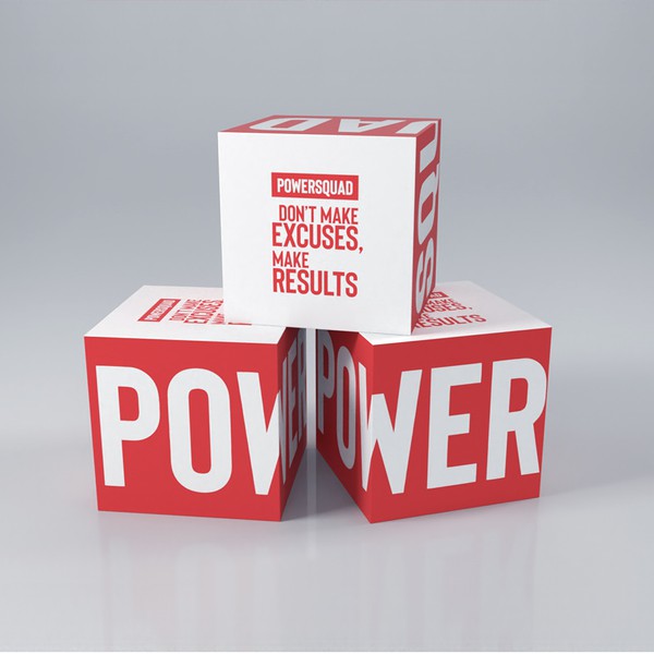 Design by D.A.Y titled "Box design for POWERSQUAD"