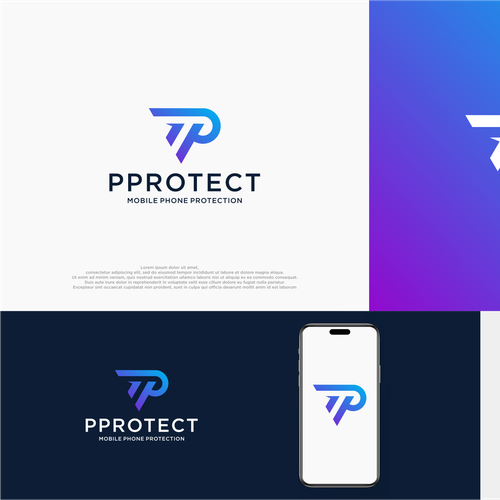 PPROTECT (Phone protect logo) (mobile cases and screen protectors) Design by L A T O