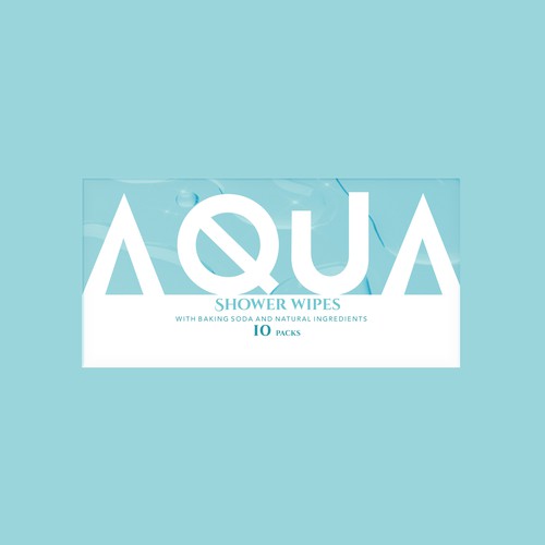 AQUA SHOWER WIPES :D Design by Gergana ®