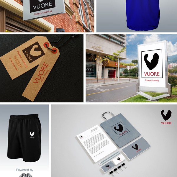 Powerful logo for a fitness clothing brand needed!