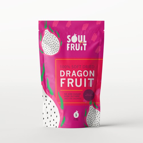 eye-catching packaging design for new health food product Design by AnaHola