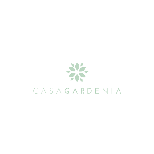 Casa Gardenia Logo Design by Mihaela♡