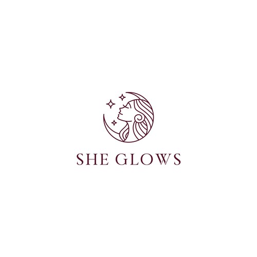 Let's help women glow! Design a beautiful logo for SheGlows Design by ms.logolady