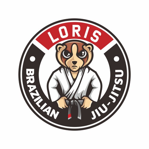 logo for a Brazilian Jiu-Jitsu gym Diseño de VeezaDesign