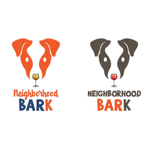 eye-catching logo design for dog themed bar and all-season dog park Design by ifux