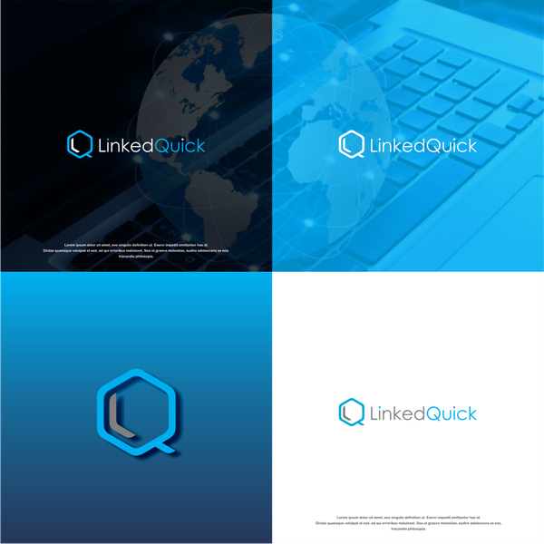 Design by sozonov_ titled "Logo Concept For linked Quick"