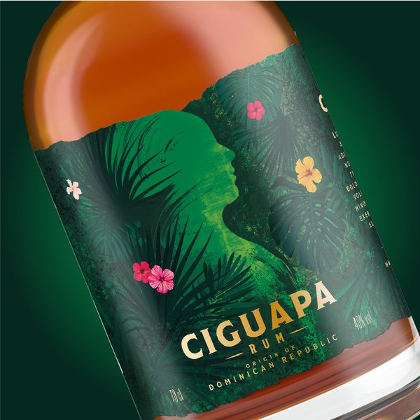 Diseño de N_B titulado "Mystical jungle figure inspired design."