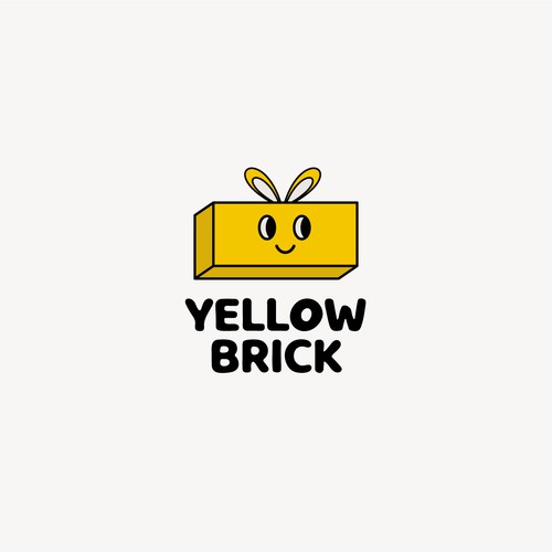 Yellow Brick Logo Design by hendrophendro