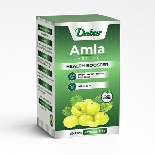 Premiumising Dabur's Pure Herbs range Design by Manthanshah