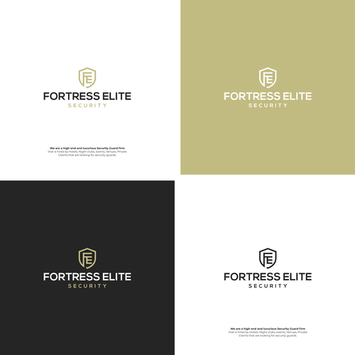 Design for High End Security Guard Company Design by VStudio®