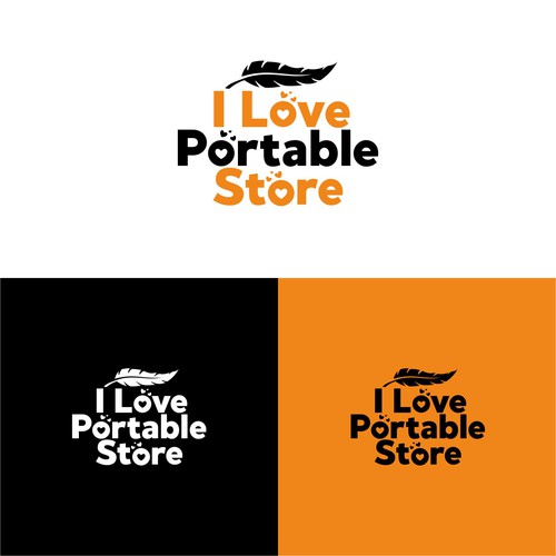 Powerful logo to launch our new brand of portable products! Design by de____er