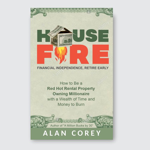 Eye-catching BOOK COVER with REAL ESTATE and EARLY RETIREMENT focus Design by Songv™