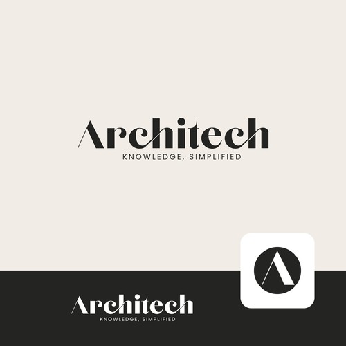 Brilliant logo required for knowledge oasis in an age of cognitive overload! Design by Anchasto