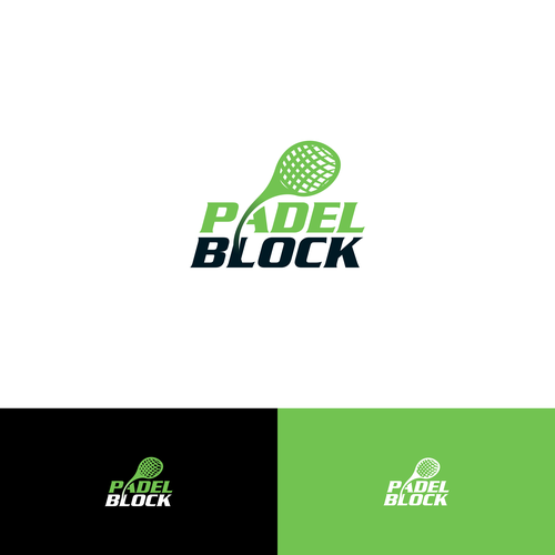Padel business logo! Design by SPECTAGRAPH