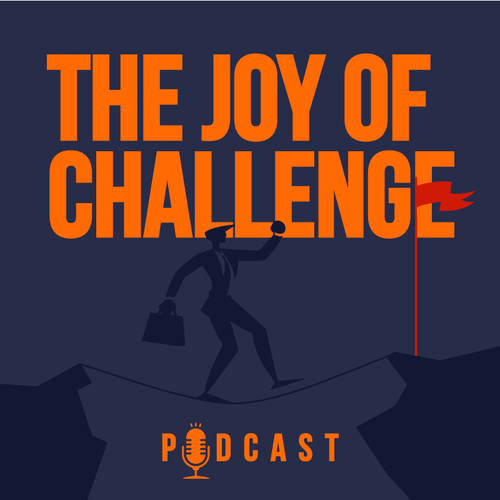 Joy of Challenge Podcast Cover Design by Bennah