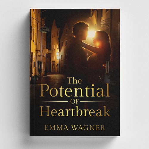 Silhouettes in love + sunshine + youthful + bookstore = The Potential of Heartbreak Design by -Saga-