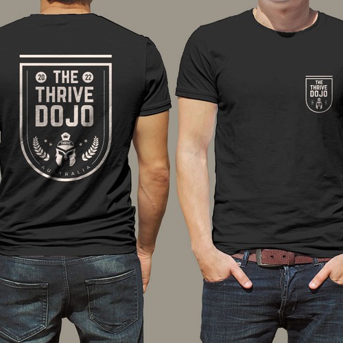 Thrive T shirt brand designs Design by unflea