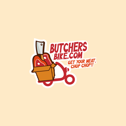 Logo - Butchers Bike Design by Ale!StudioDesign