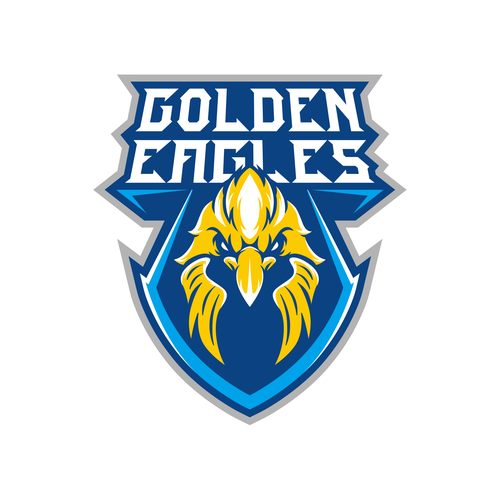 Basketball Team Logo for the 'Golden Eagles' (fast-tracked contest)! Design by WADEHEL