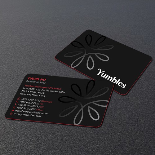 Create a Business Card for Yumbles! A Young Dynamic Fermented Foods Company Based in Hong Réalisé par TanLearn