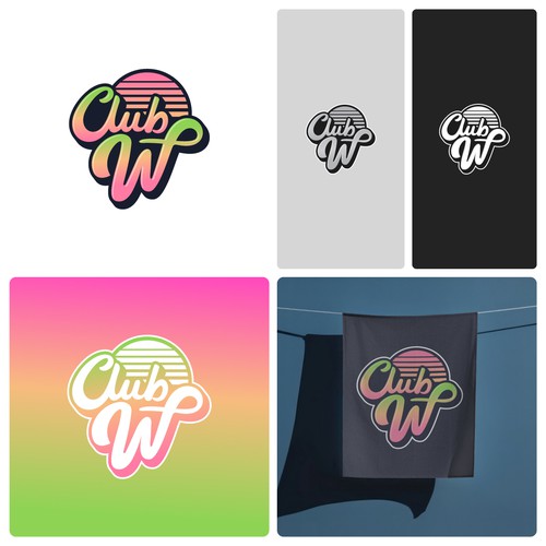 Retro-Cool Logo/Brand Launch For New Youth Volleyball Club Design by Oranye Putih