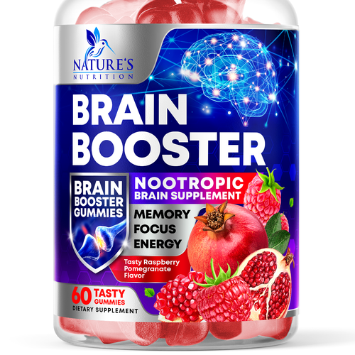 Brain Booster Supplement Design Needed for Nature's Nutrition Design by rembrandtjurin