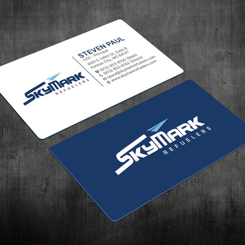 Need business card redesign for Aircraft Truck Fueling company Design by a r t  ^ s t a r