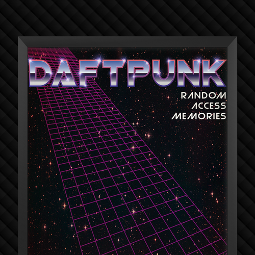 99designs community contest: create a Daft Punk concert poster Réalisé par rzkyarbie